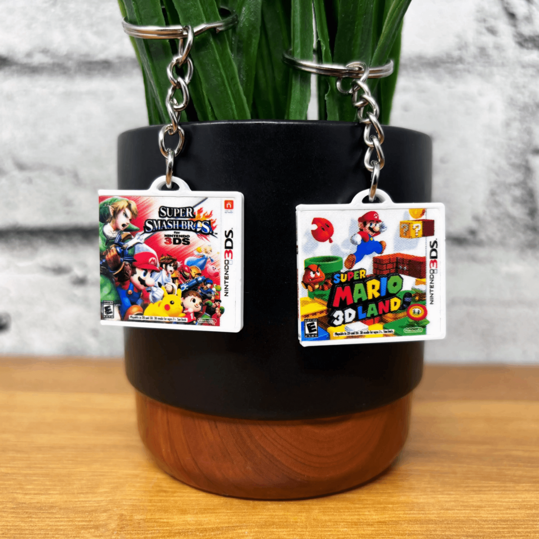 3DS Game Case Keychains