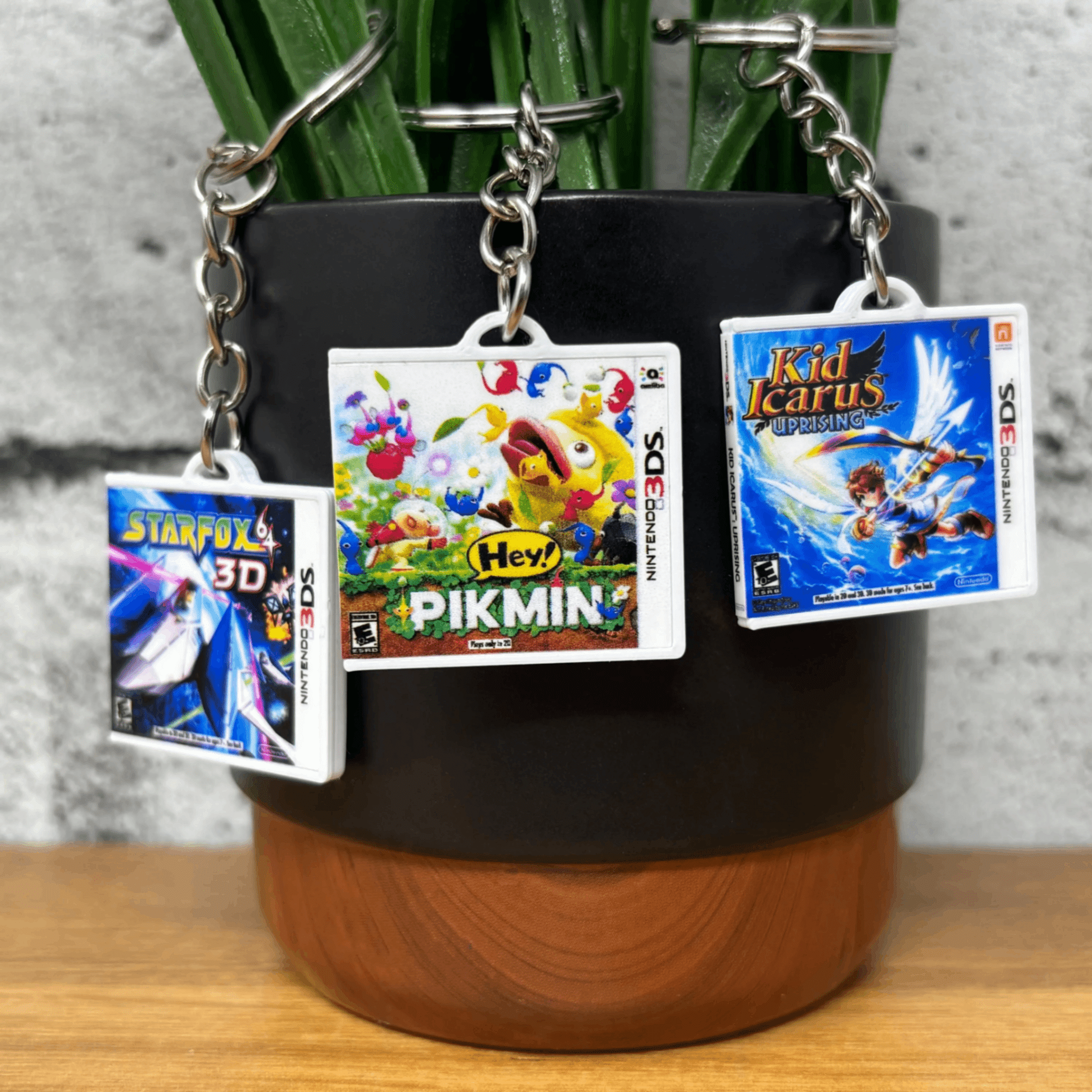 3DS Game Case Keychains