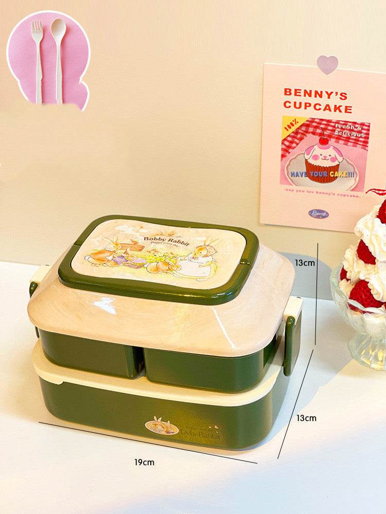 Cute Cartoon Multi-tiered  Kids Bento Lunch Box