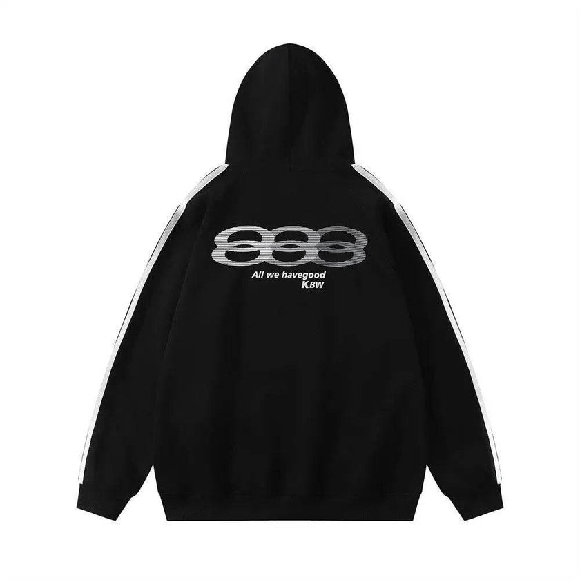 America Street Fall Hoodie Sweatshirt Pullover Unisex