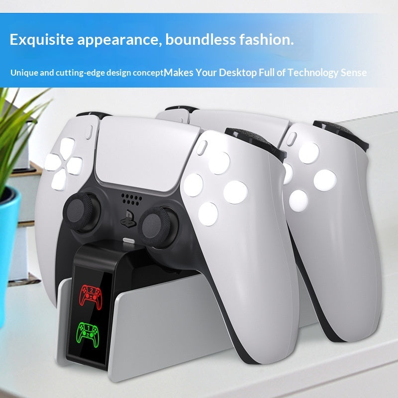 PS5 Dual Controller Charging Dock – Fast USB Charging Station for PlayStation 5