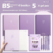 Gradient Colour Notebook – Aesthetic Pastel Student Notepad with Style Options