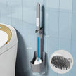 Household Sturdy Bristle strong  silicone Toilet brush