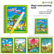Magic Water Coloring Book for Kids – Paint with Water, Colors Appear & Disappear (6 Styles)