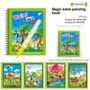 Magic Water Coloring Book for Kids – Paint with Water, Colors Appear & Disappear (6 Styles)