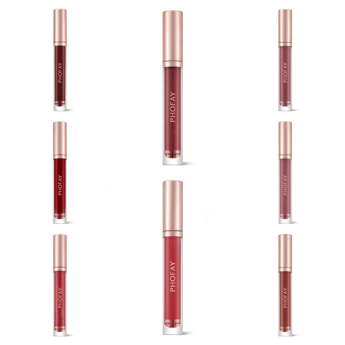 PHOFAY Hyaluronic Acid Lip Gloss – Long-Lasting Moisturizing Lip Colour