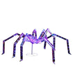 3ft Prism Spider, Illusion, 340 Purple Copper Wire Light, 4.5V 3.6W Halloween Standing Decoration US Specification