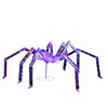 3ft Prism Spider, Illusion, 340 Purple Copper Wire Light, 4.5V 3.6W Halloween Standing Decoration US Specification