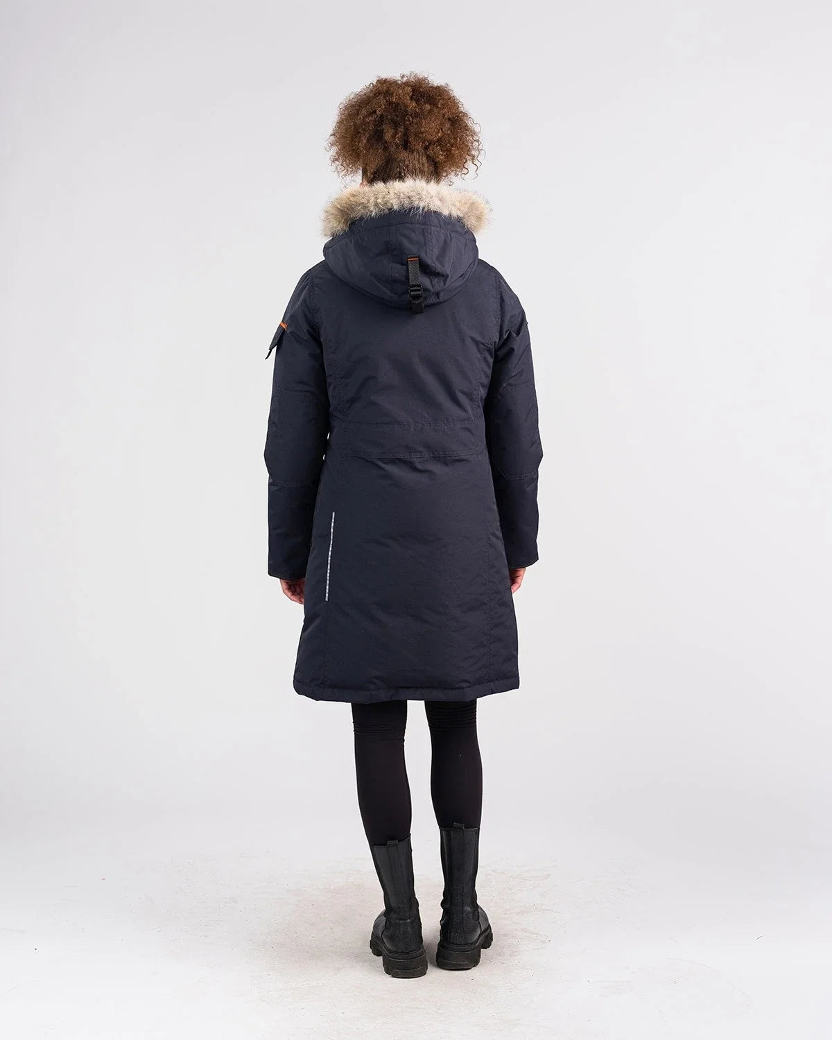 Outdoor Survival Canada Women's Nisto -40 Down Parka, Cold Lake Blue, Small - ON DISPLAY