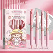 Cartoon Chubby Panda Erasable Pen for School Children