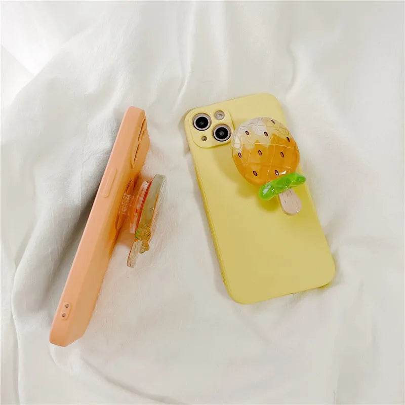 iPhone Summer Pineapple Popsicle Phone Case