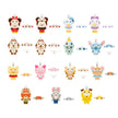 Disney Squinting Sleepwear Series Plush Pendant Blind Boxes (1 Random Box)