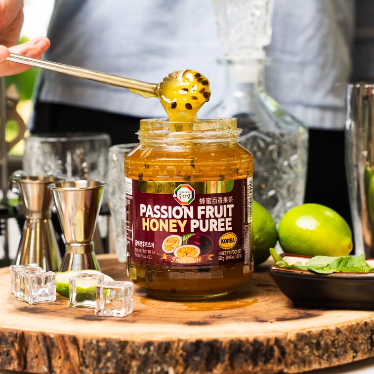 Surasang Passion Fruit Honey Puree (1KG) [Best Before Date: 2027.12.19]