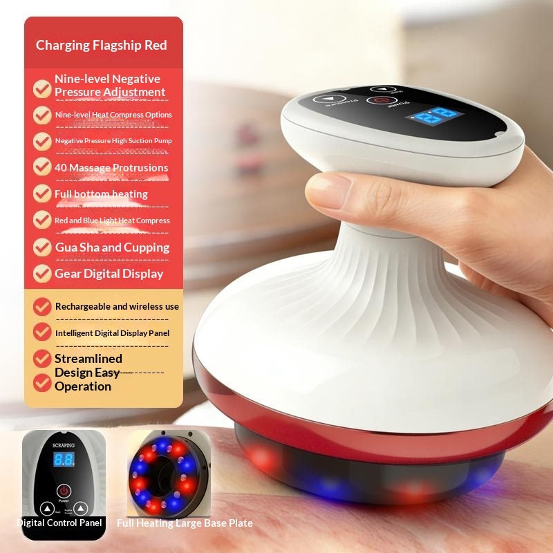 Electric Gua Sha Massager – Cupping Therapy Device