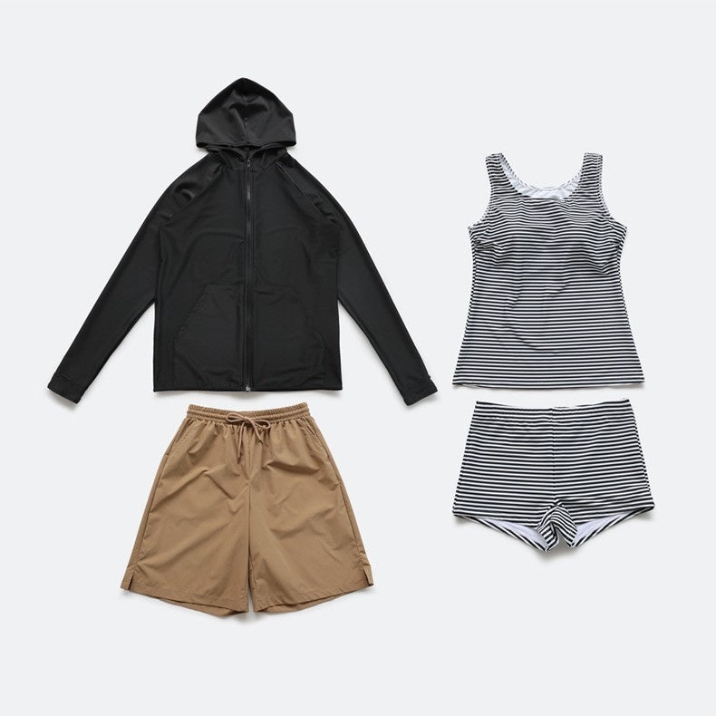 Conservative Four-piece Swimsuit Ladies' Swimwear