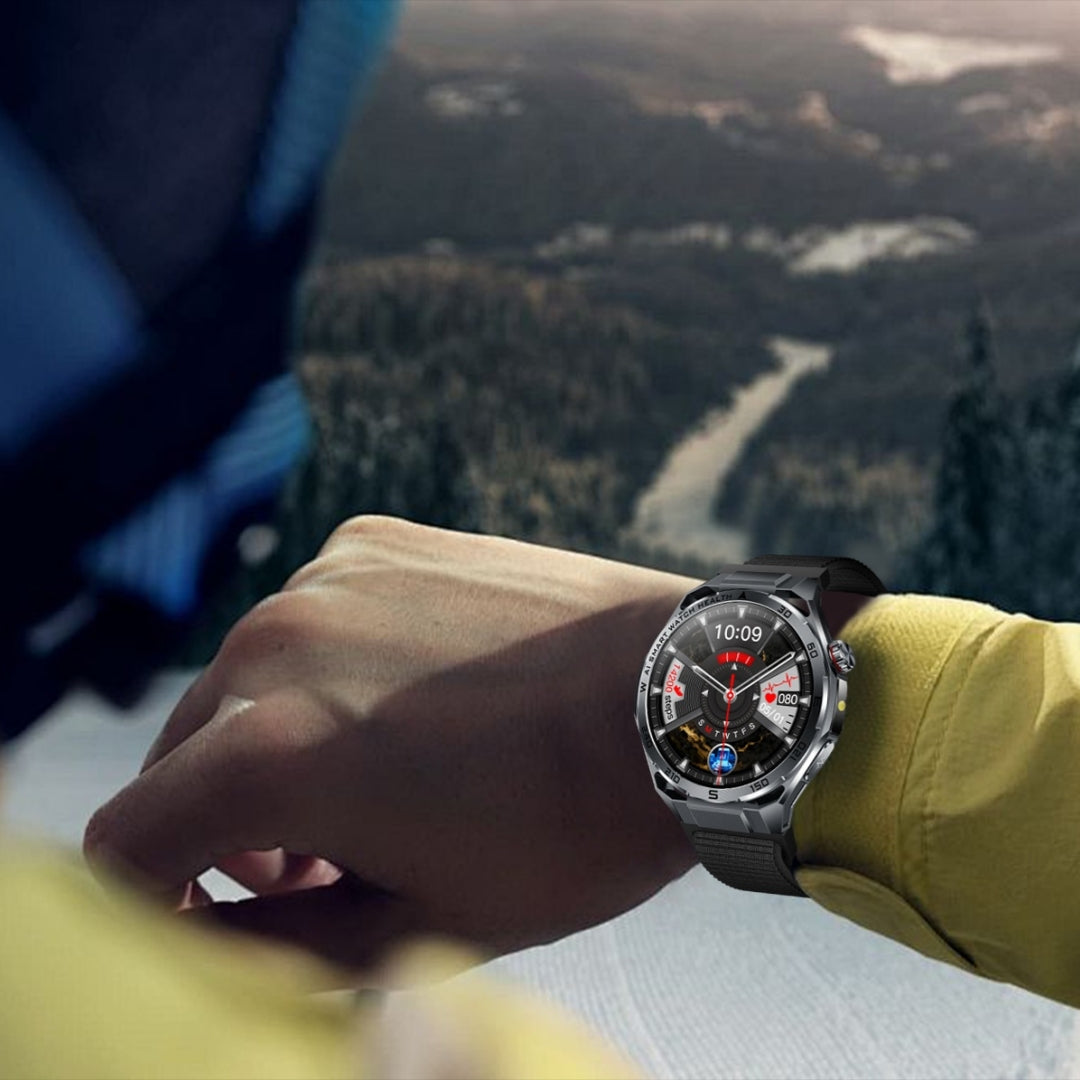 Smartwatch with Fitness Tracking & Bluetooth Calling – Multi-Strap Sport Smart Watch
