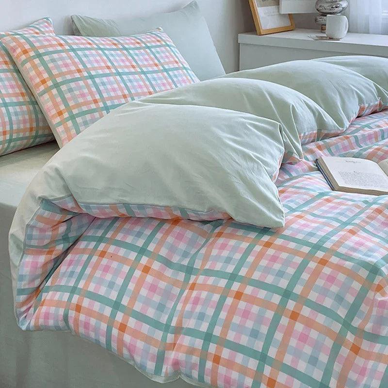 Pure Cotton Class A Four-piece Quilt Cover Household Pure Cotton Bed Sheet Duvet Cover