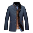 Thick  warm Quilted Padded Cotton Winter Jacket for Men
