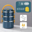 Multilayer Thermal Stainless Steel Insulated Lunch Box for Adults