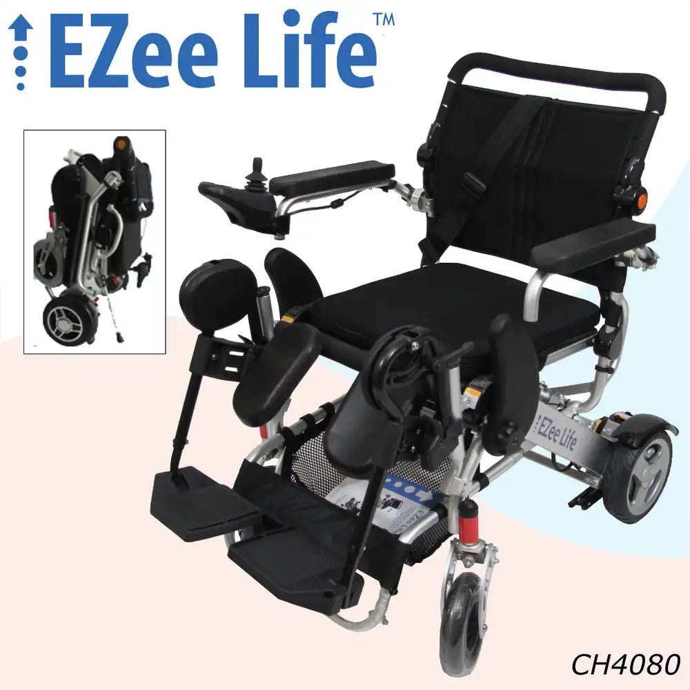3G Platinum Folding Electric Wheelchair w/ 8
