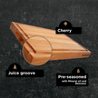 Classic Medium Wood Reversible Cutting Board