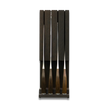 SYNCHROS |  Set of 4 Knives with Oak-wood Knife holder
