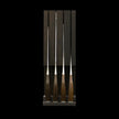 SYNCHROS |  Set of 4 Knives with Oak-wood Knife holder