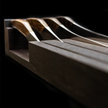 SYNCHROS |  Set of 4 Knives with Oak-wood Knife holder