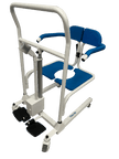 4-In-1 Multifunctional Electric Lift Transfer Chair for Shower & Commode Use in Canada