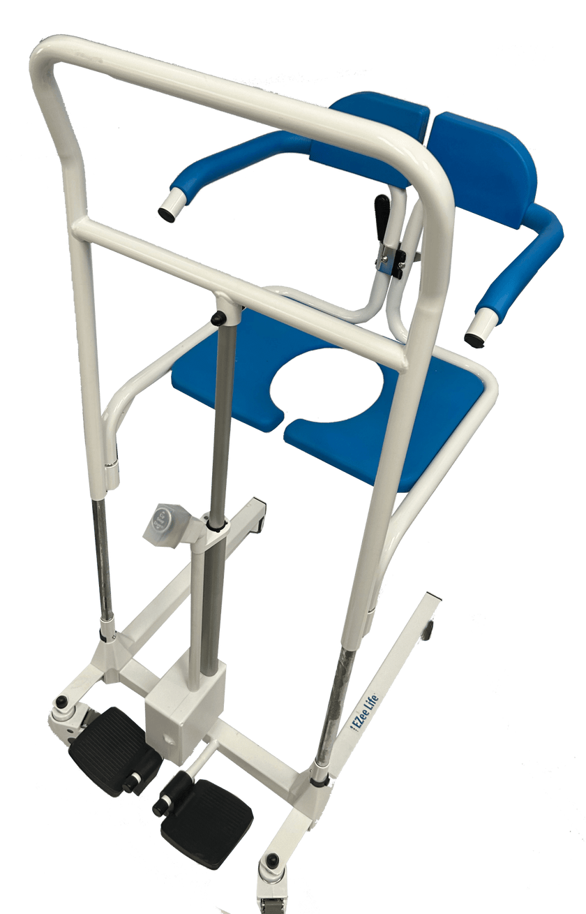 4-In-1 Multifunctional Electric Lift Transfer Chair for Shower & Commode Use in Canada