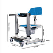 4-IN-1 Multifunctional Electric Lift Transfer, Shower, & Commode Chair for Safe Patient Care in Canada
