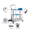 4-In-1 Multifunctional Electric Lift Transfer Chair for Shower & Commode Use in Canada