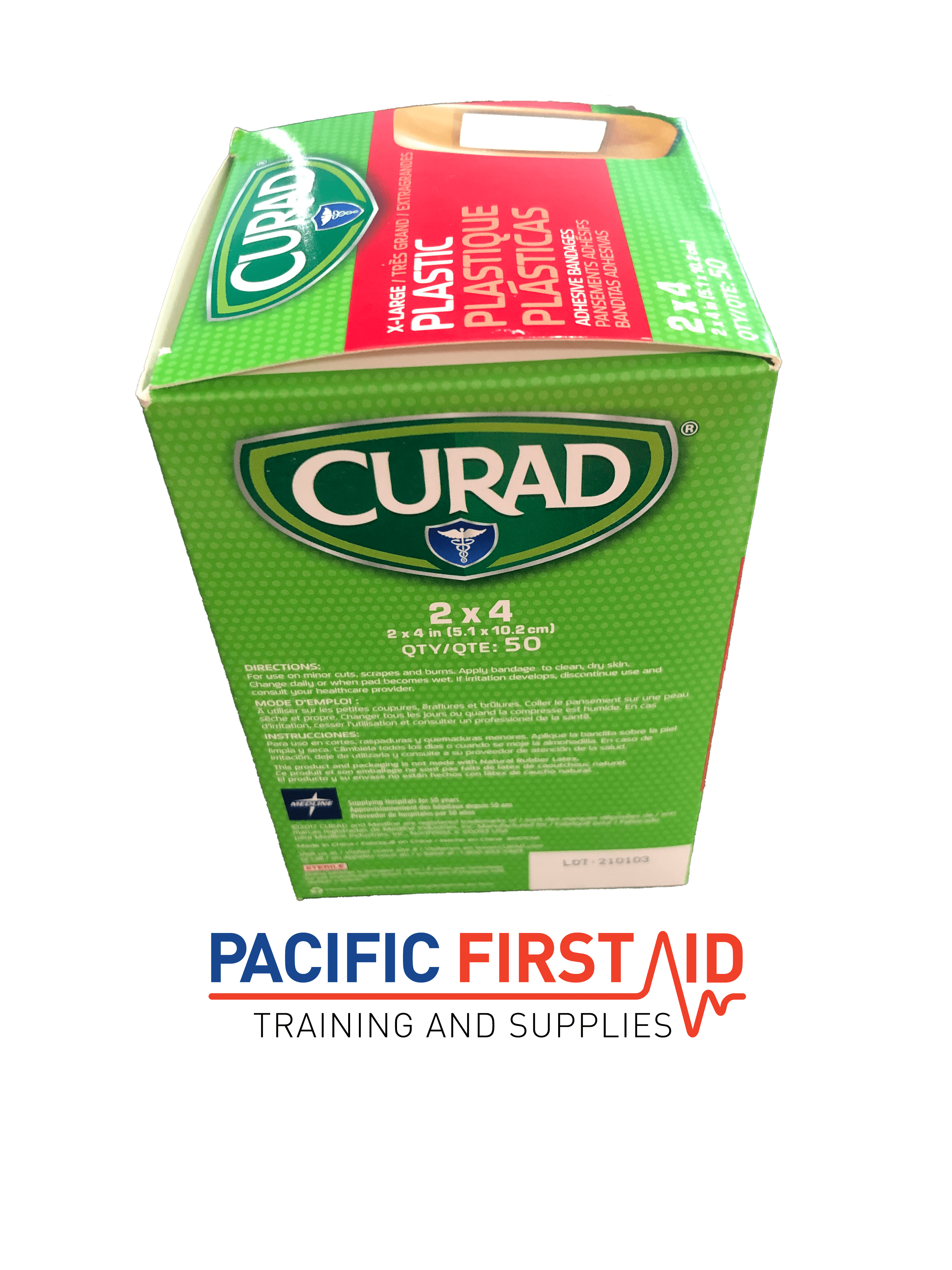 Extra Large Plastic Adhesive Bandage - 2