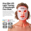 Kivo Elite Face: Blue, Yellow, Near-Infrared, and Red Light Therapy Mask