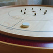 13 White Crokinole Discs (Half Set)