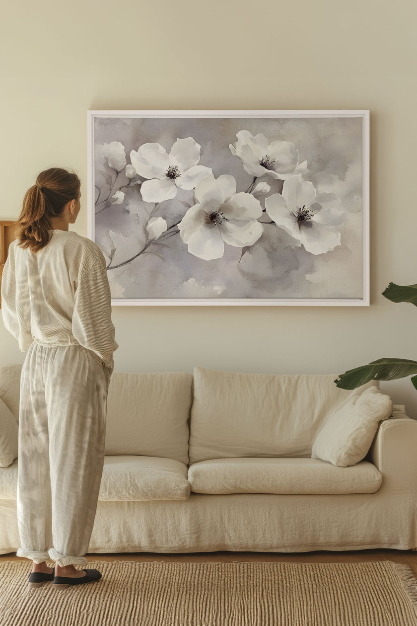 CLOUDED Groom, Oeuvre sur toile étirée