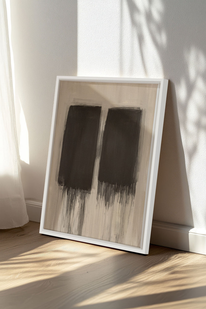 FADING SHADOWS, Oeuvre sur toile étirée