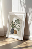 DESERT GREENS, Oeuvre sur toile étirée