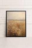 FIELDSCAPE, Oeuvre sur toile étiré