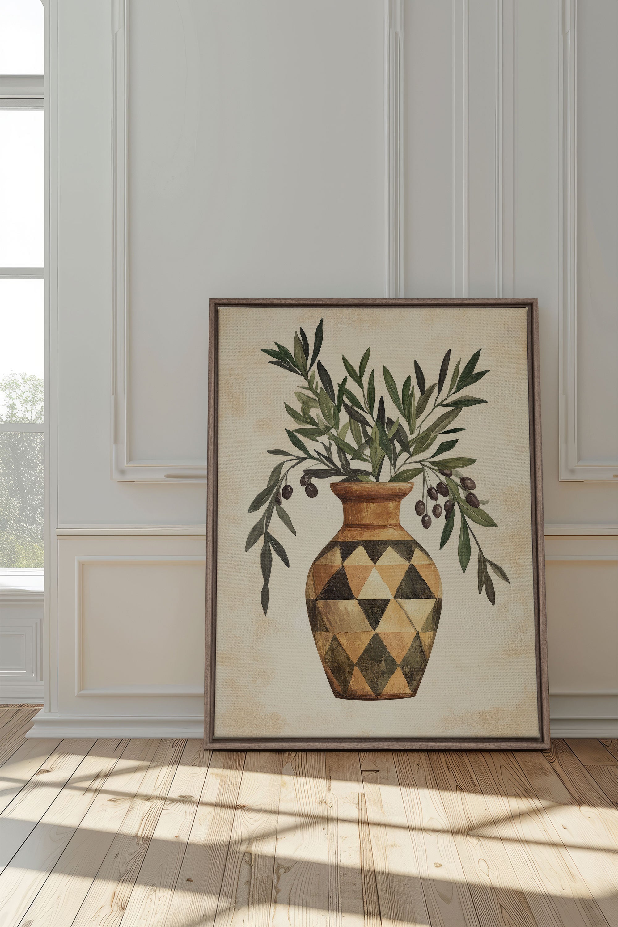 PROVENCE GRACE, Oeuvre sur toile étirée