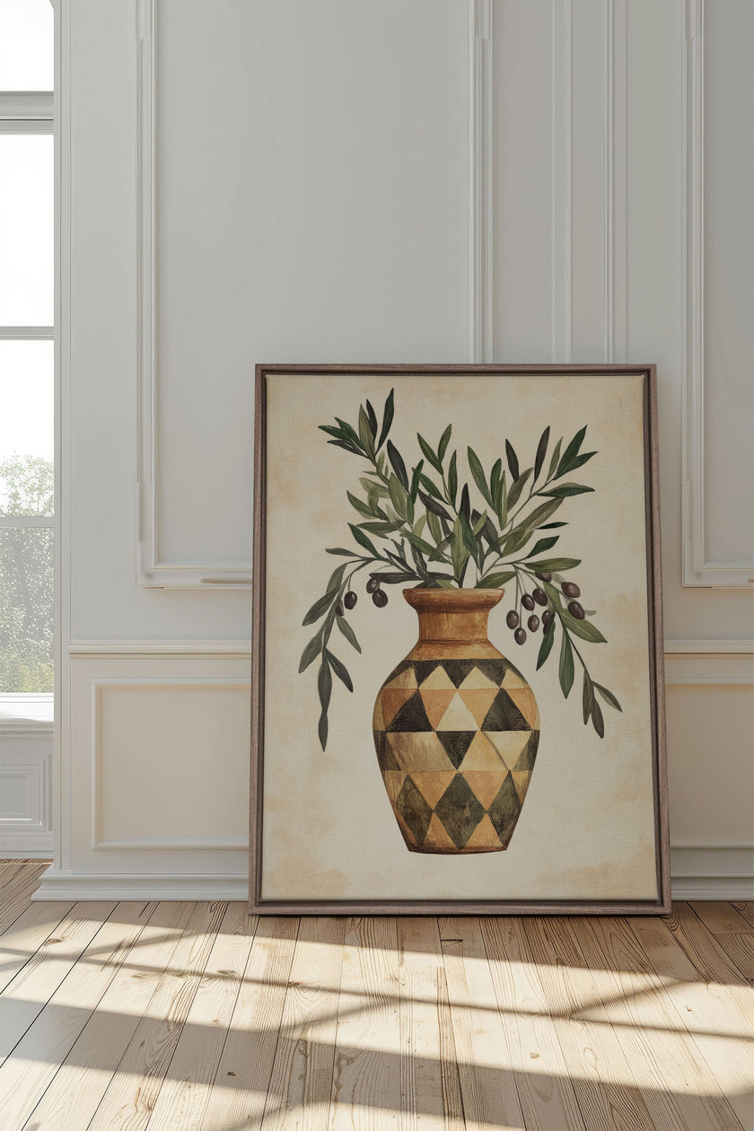 PROVENCE GRACE, Oeuvre sur toile étirée