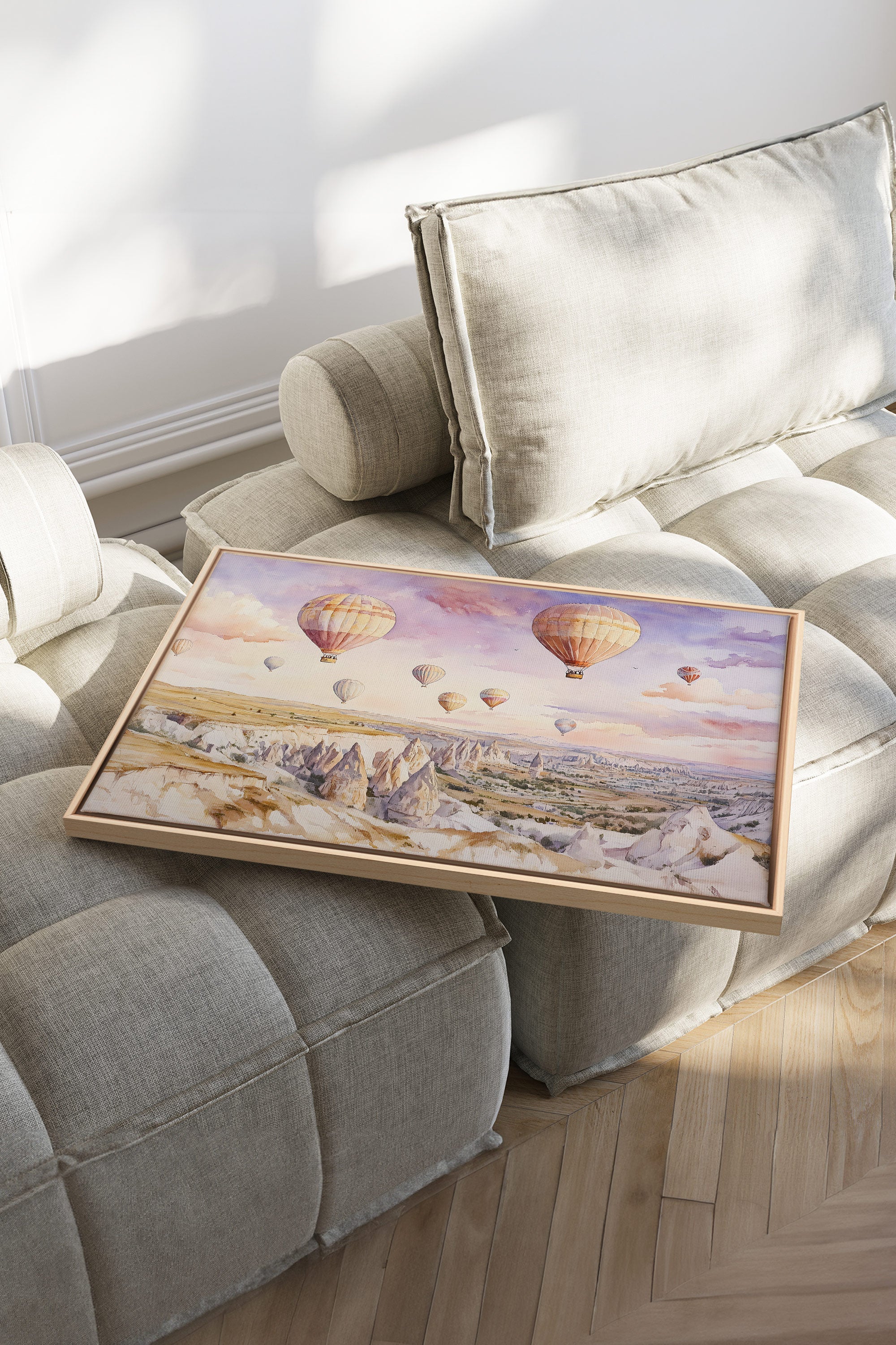 VOYAGE CÉLESTE, Oeuvre sur toile étirée