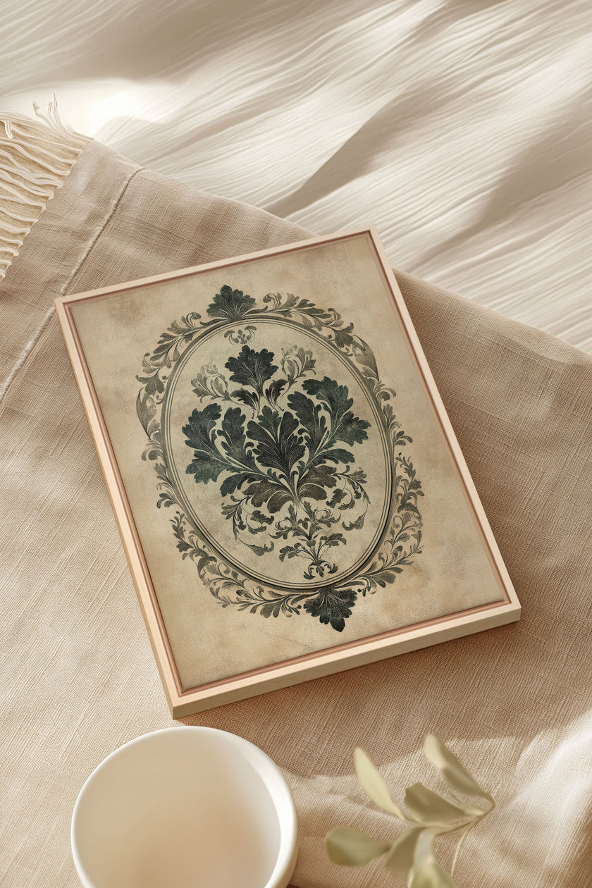 FLORAL MAJESTY, Oeuvre sur toile étirée