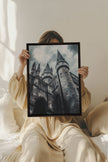 CITÉ DES SORCIERS, Oeuvre sur toile étirée