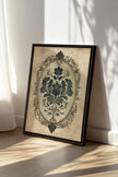 FLORAL MAJESTY, Oeuvre sur toile étirée