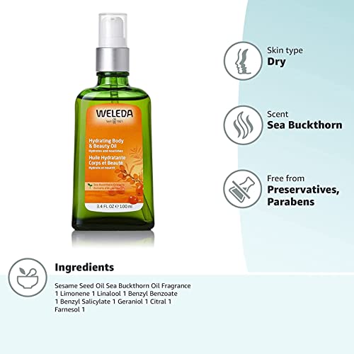 Weleda - Hydrating Body Wash - Sea Buckthorn (200ml)