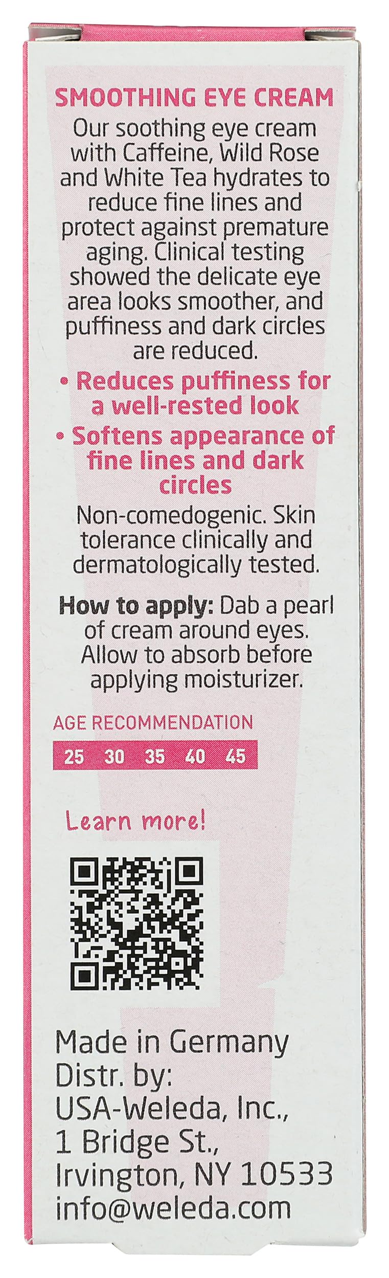 Weleda - Smoothing Eye Cream (12ml)