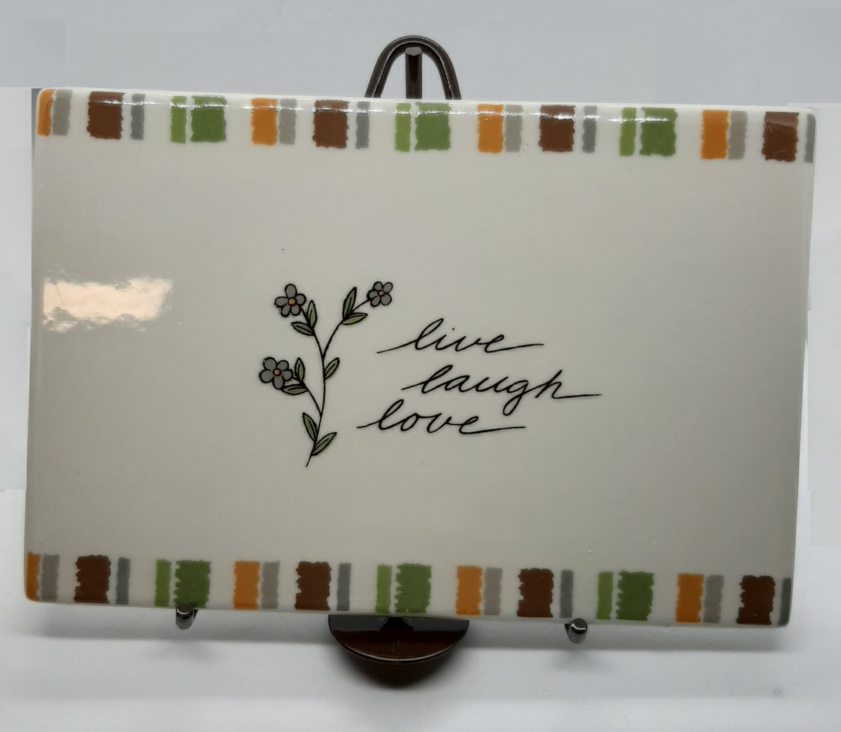 Love, Love, Laugh Plaque