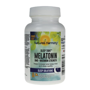 Nature's Harmony - Sleep Tight Melatonin Max 9 Mg (60ct)