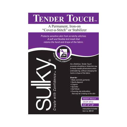SULKY Tender Touch Iron-On - White - 20